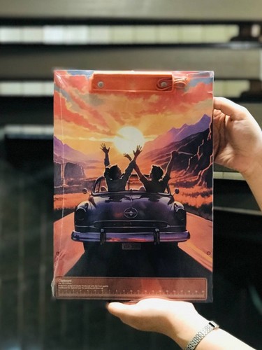 تصویر تخته شاسی A4 فانتزی کشدار (طرح 3)