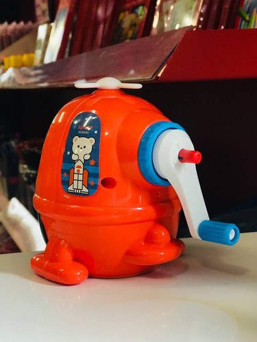 تصویر تراش رومیزی فانتزی خلبان کد 8618 (نارنجی)