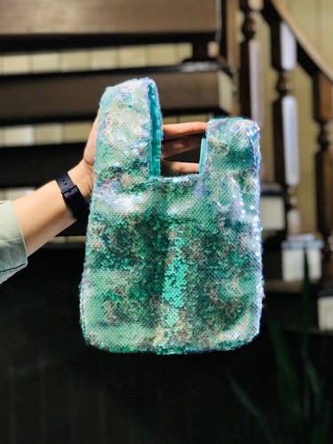 تصویر کیف دستی پولکی جادویی کد 9092 (طرح 2)