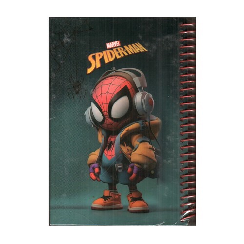 تصویر دفتر یادداشت سیم بغل کشدار کد 1413 (طرح 5)