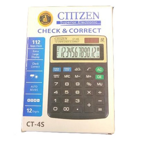 تصویر ماشین حساب سیت سایو کد CT- 4S