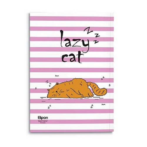 تصویر دفتر 40 برگ تک خط فانتزی شومیز الیپون (کد 2921228)