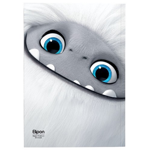 تصویر دفتر 60 برگ خط دار وزیری شومیز فانتزی شومیز الیپون (کد 2201331)