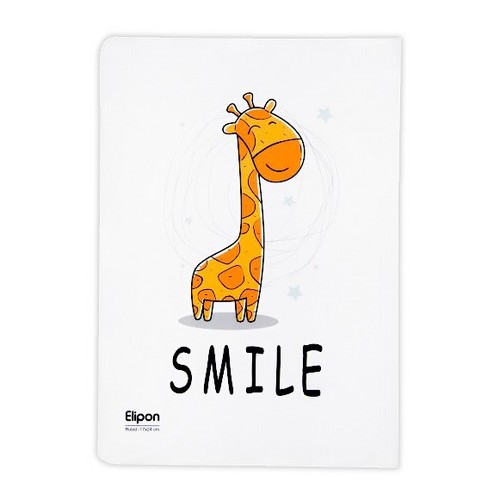 تصویر دفتر 60 برگ خط دار وزیری شومیز فانتزی شومیز الیپون (کد 2201220)