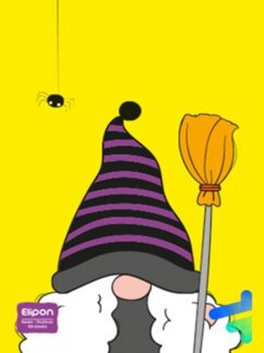 تصویر دفتر 60 برگ خط دار شومیز کلاسیک شومیز الیپون (کد 2151590)