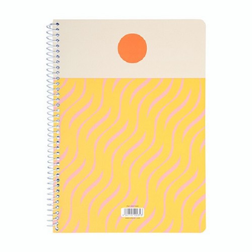 تصویر دفتر 80 برگ خط دار سیمی فانتزی شومیز الیپون (کد 2331560)