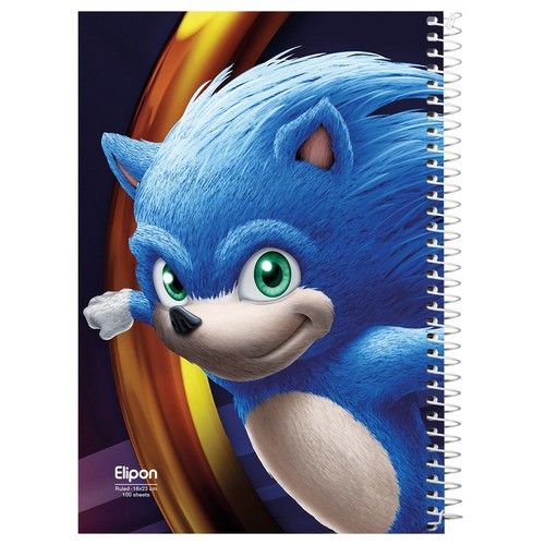 تصویر دفتر 100 برگ سیمی خط دار کارتونی جلد نرم (کد 2382354)