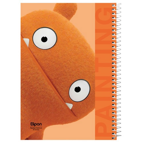 تصویر دفتر 60 برگ سیمی نقاشی کارتونی جلد نرم (کد 2541313)