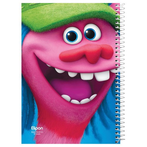 تصویر دفتر 60 برگ سیمی کارتونی جلد نرم (2261321)