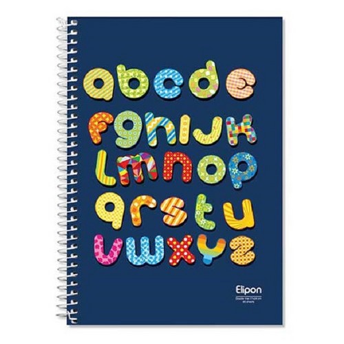 تصویر دفتر 60 برگ دو خط سیمی فانتزی شومیز الیپون (کد 2591348)