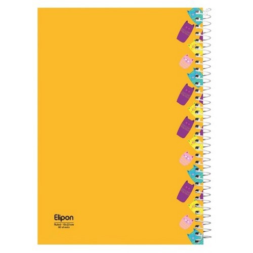 تصویر دفتر 60 برگ سیمی وزیری کلاسیک مجلد شومیز (کد 2241204)