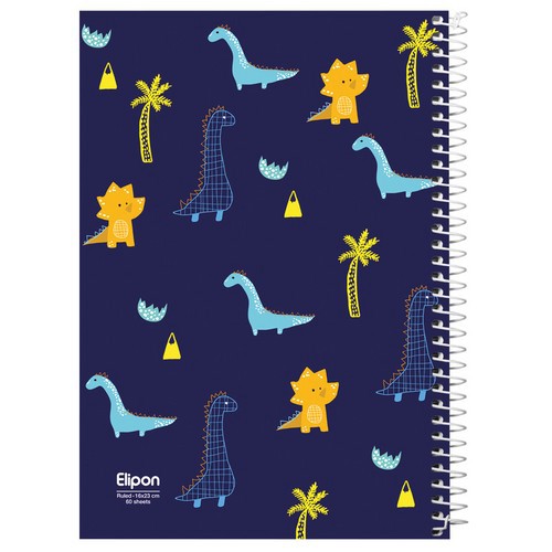 تصویر دفتر 60 برگ سیمی خط دار فانتزی شومیز (کد 2231206)