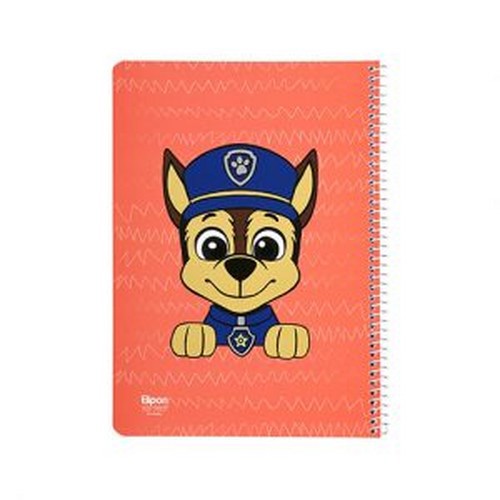 تصویر دفتر 60 برگ خط دار سیمی کلاسیک شومیز الیپون (کد 2211537)