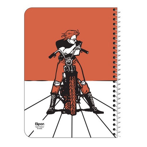 تصویر دفتر 60 برگ سیمی وزیری کلاسیک مجلد شومیز (کد 2241548)