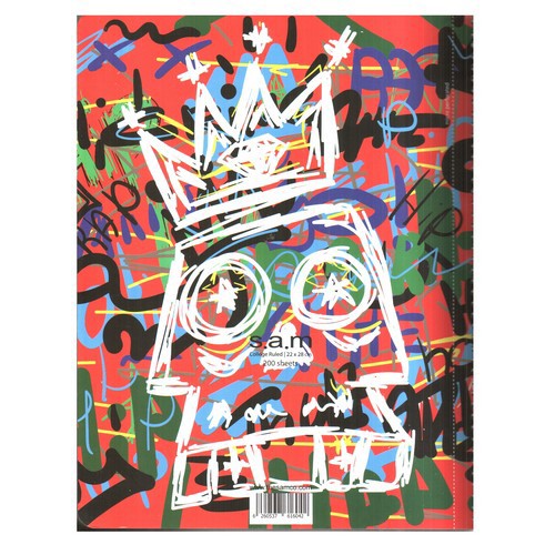 تصویر دفتر 200 برگ سیمی رحلی شومیز سم (کد 2)