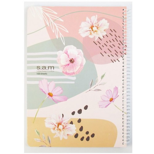 تصویر دفتر 100 برگ سیمی کلاسیک سم (کد 2)