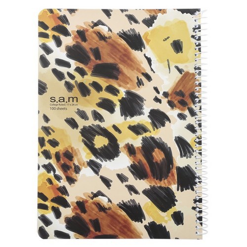 تصویر دفتر 100 برگ سیمی کلاسیک سم (کد 5)