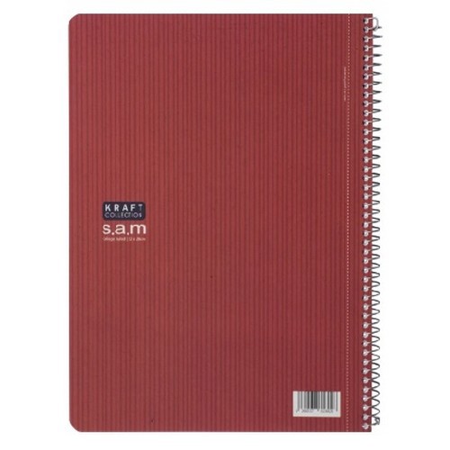 تصویر دفتر رحلی 160 برگ شومیز سیمی سم (کد 3)