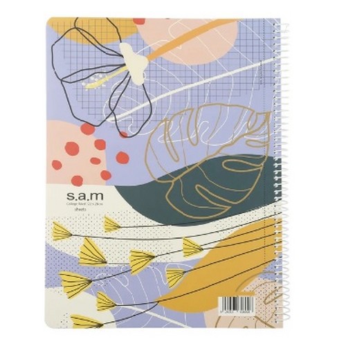 تصویر دفتر رحلی 160 برگ شومیز سیمی سم (کد 4)