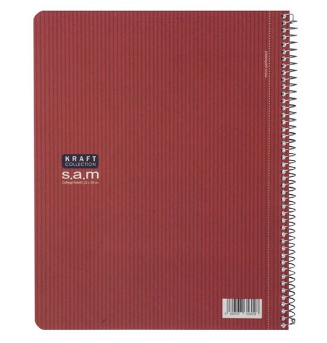 تصویر دفتر رحلی 100 برگ شومیز سم (کد 2)