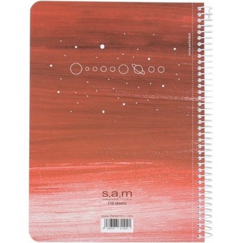 تصویر دفتر رحلی 100 برگ شومیز سم (کد 7)