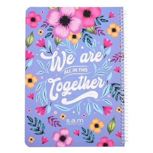 تصویر دفتر وزیری 40 برگ سیمی کلاسیک سم (طرح 3)