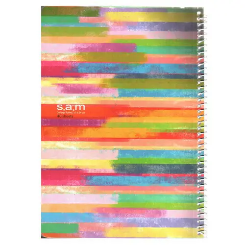 تصویر دفتر وزیری 40 برگ سیمی کلاسیک سم (طرح 11)