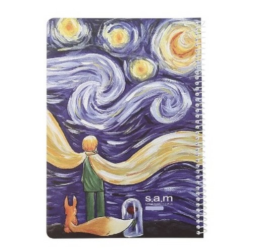 تصویر دفتر وزیری 40 برگ سیمی کلاسیک سم (طرح 12)