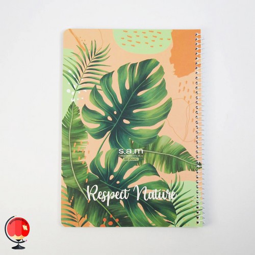 تصویر دفتر وزیری 80 برگ سیمی کلاسیک سم (طرح 11)