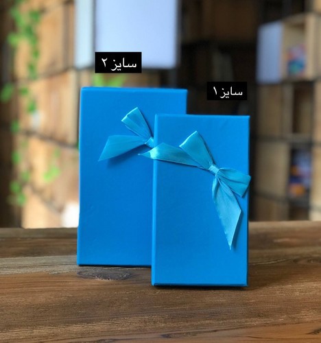 تصویر جعبه مستطیل آبی (سایز 1)