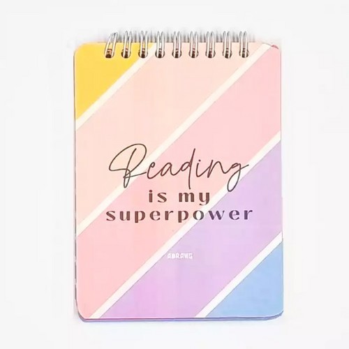 تصویر دفتر لغات زبان A6 پاستلی