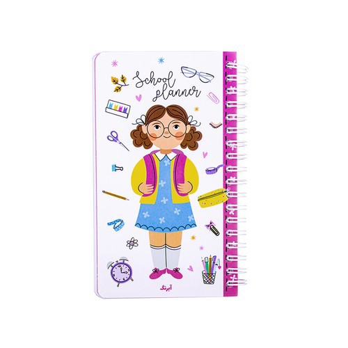 تصویر پلنر مدل school (طرح دختر)