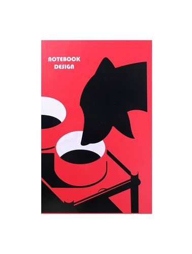 تصویر دفتر یادداشت 100 برگ رقعی جلد ‌سخت‌ سری هوم (کد 2)