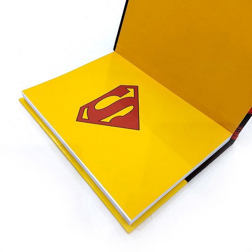 تصویر دفتر یادداشت سوپرهیرو سایز a5 جلد سخت  (کد 4)