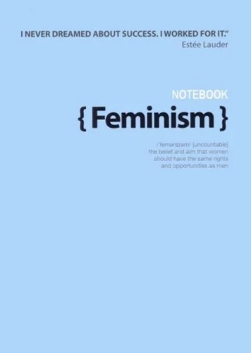 تصویر پلنر رقعی سری فمنیسم feminism (آبی)