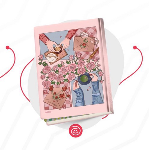 تصویر سررسید 1404 آبرنگ (کد 3)