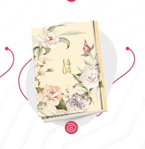 تصویر سررسید 1404 آبرنگ (کد 5)