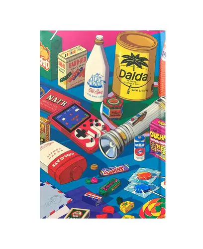 تصویر دفتریادداشت توتی فروتی کاغذ رنگی (کد 1) (همیشه)