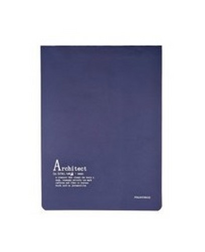 تصویر دفتر کانسپت A6 پیل (مدل Architect - بادمجانی)