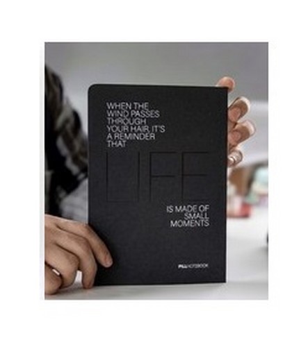 تصویر دفتر مشکی نایت جیبی (کد 3)