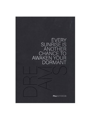 تصویر دفتر مشکی نایت جیبی (کد 4)