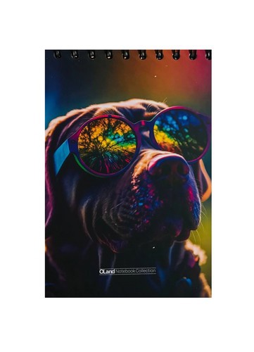 تصویر دفتریادداشت 20*14 جلدسخت استیکردار نارنیا (کد 2)