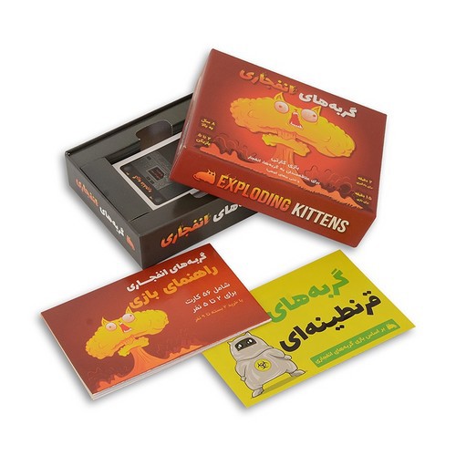 تصویر بازی گربه های انفجاری (5 الی 2 نفره)