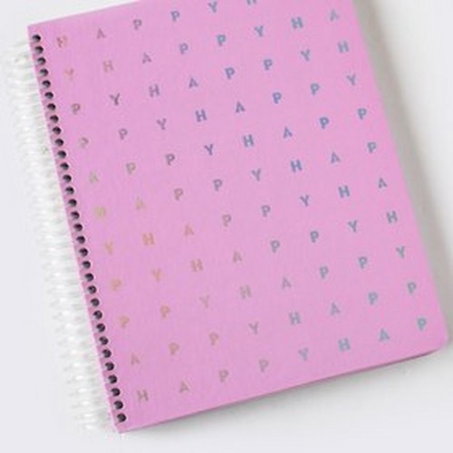 تصویر پلنر سالانه سری spiral happy (صورتی)