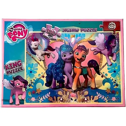 تصویر پازل 100 تکه طرح یونیکورن 2 کد 8041