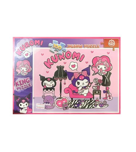 تصویر پازل 100 تکه طرح کرومی کد 8041