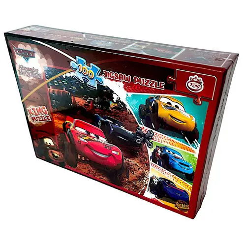 تصویر پازل 100 تکه طرح ماشین ها کد 8041