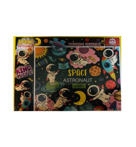 تصویر پازل 200 تکه طرح فضانورد کد 8042