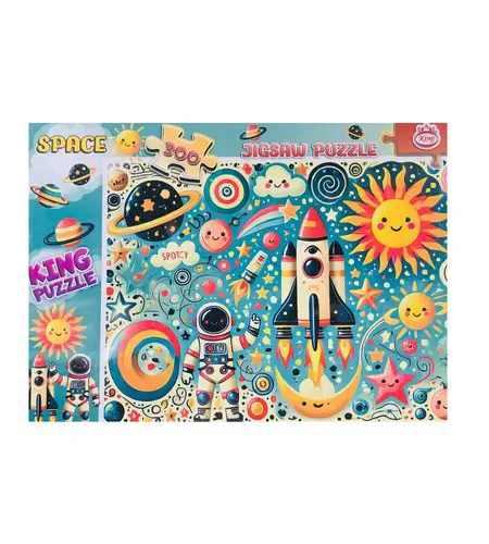 تصویر پازل 300 تکه طرح فضا کد 8043