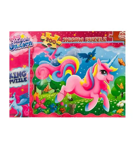 تصویر پازل 300 تکه طرح یونیکورن جادویی من 3 کد 8043